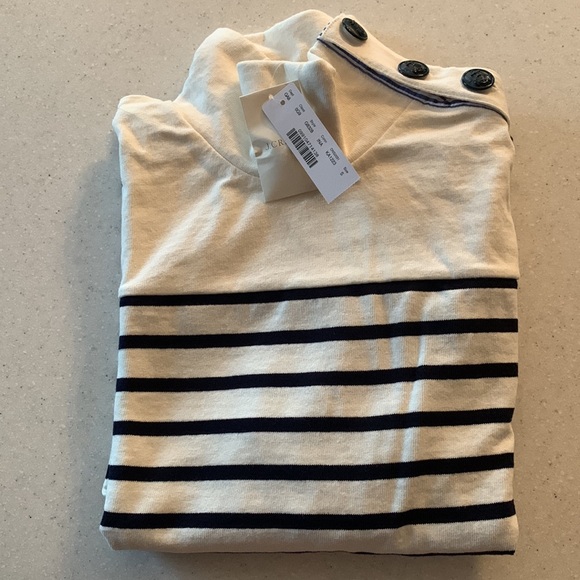 NWT! J. Crew Lightweight nautical top - Picture 10 of 12